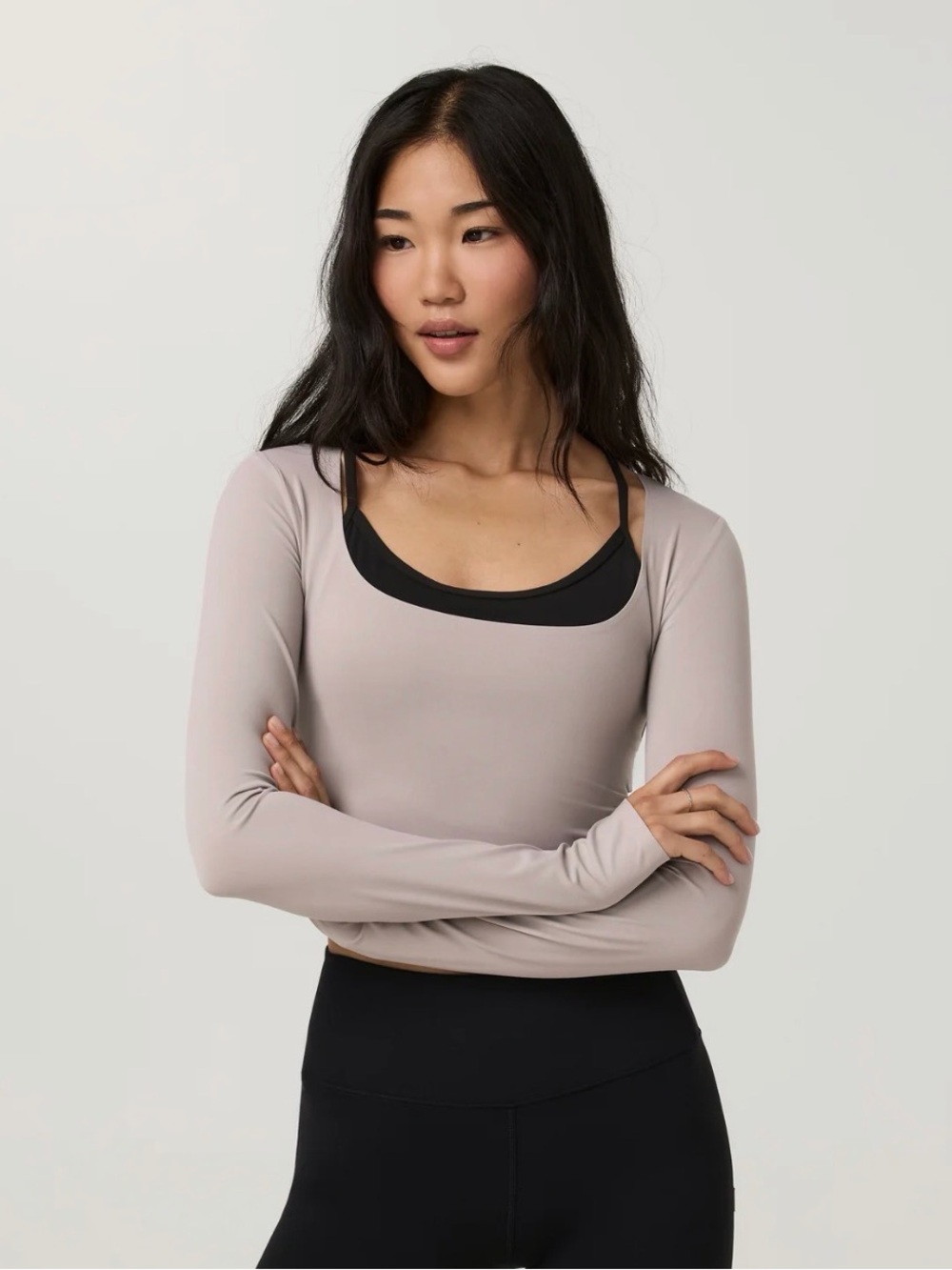 NWT!! Vuori AllTheFeels™ Long Sleeve Scoop Top